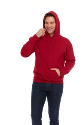 24 Pieces of Unisex Irregular Cotton Hoodie Sweatshirt In Assorted Colors X-Large
