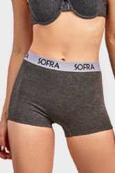 288 Pieces Sofra Ladies Cotton Boyshort Panty - Womens Panties & Underwear