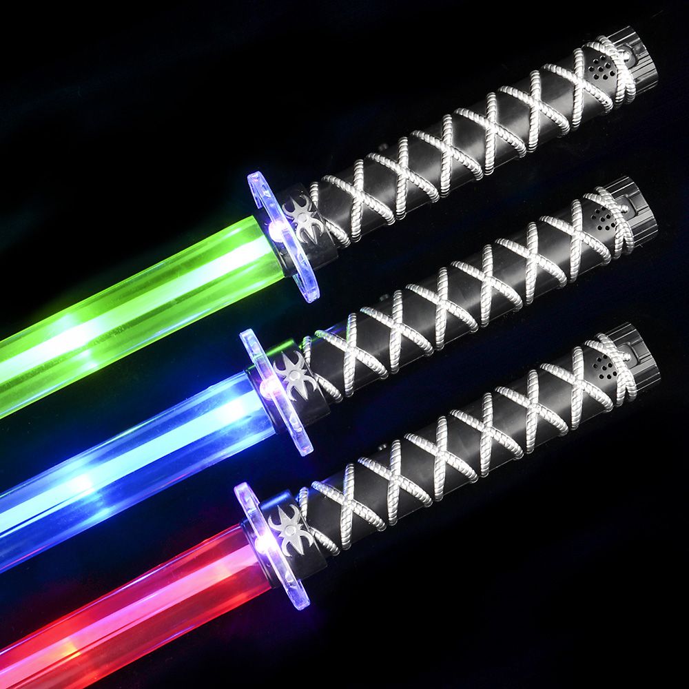 72 pieces LighT-Up Ninja Sword W/sound - Toy Weapons