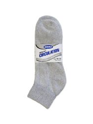 120 Pairs Buruka Quarter Diabetic Socks 9-11 - Men's Diabetic Socks