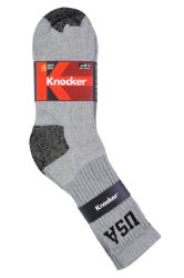 240 Pairs Knocker Crew Sports Socks 9-11 - Men's Diabetic Socks