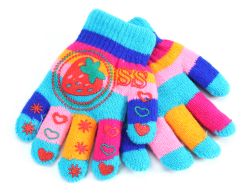 48 Wholesale Assorted Printed Children's Gloves