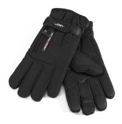 36 Pairs Waterproof Men Ski Gloves With Fur And Gripper Palm - Ski Gloves