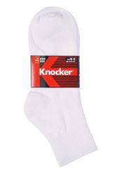 120 Pairs Knocker Quarter Sports Socks 4-6 - Mens Ankle Sock