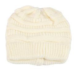24 Pieces Solid Color Knitted Beanies - Winter Beanie Hats