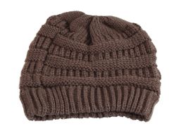 24 Pieces Solid Color Knitted Beanies - Winter Beanie Hats
