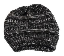 24 Pieces Solid Color Knitted Beanies - Winter Beanie Hats
