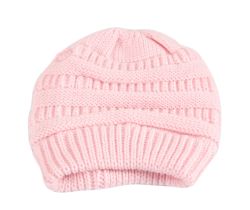 24 Pieces Solid Color Knitted Beanies - Winter Beanie Hats