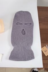 36 Wholesale Adults Black Three Hole Ski Face Mask