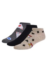 120 Pairs Men's Novelty Ns 10-13 - Mens Ankle Sock