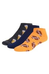 120 Pairs Men's Novelty Ns 10-13 - Mens Ankle Sock