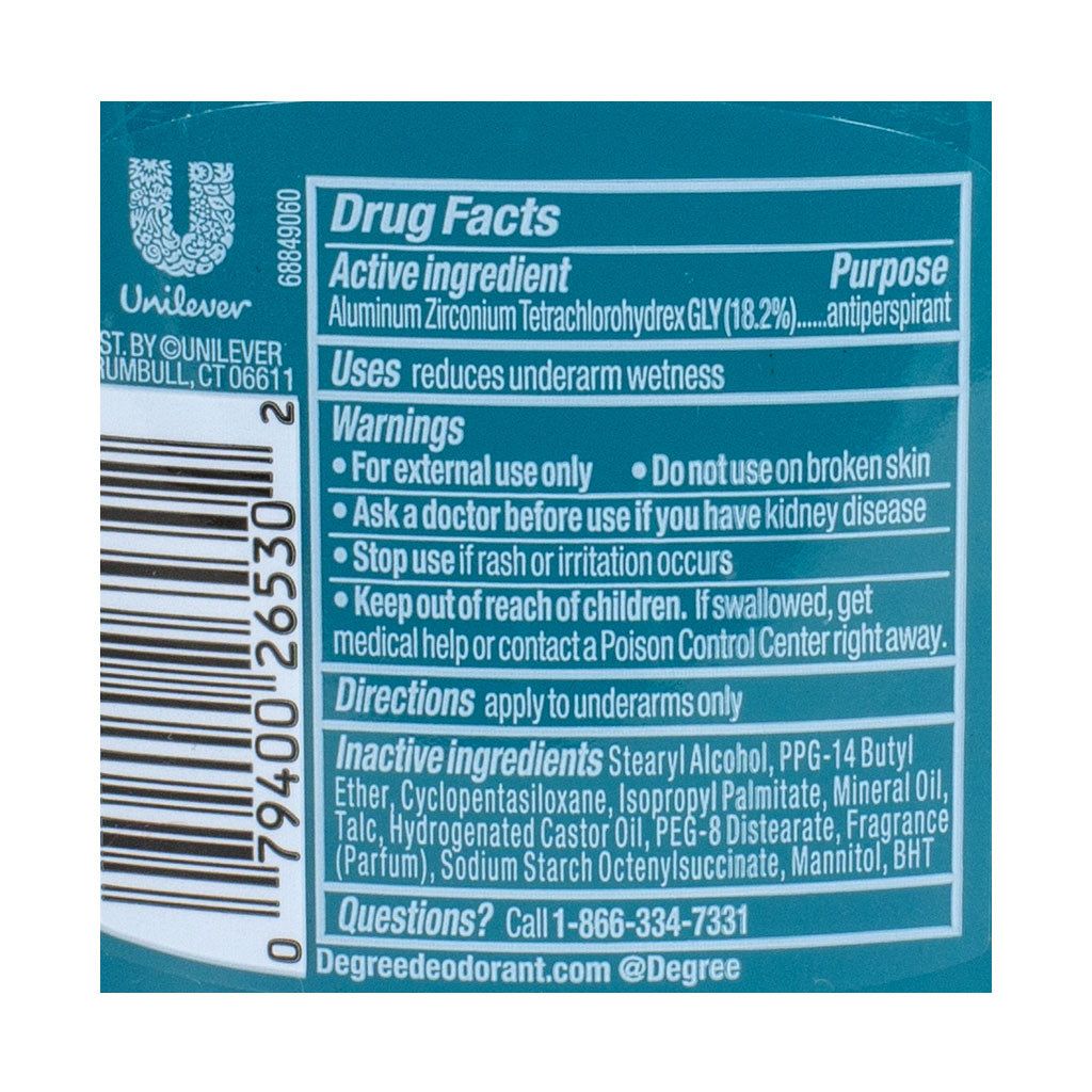 24 Wholesale Travel Size Degree Men Sport Deodorant - 1.7 oz.