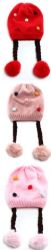 36 Pieces Girls Winter Hat With Pom Pom Design - Winter Beanie Hats