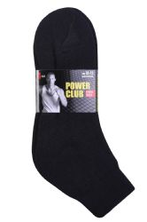 120 Wholesale Power Club Quarter Sports Socks 9-11