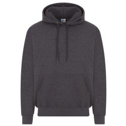 72 Pieces Men's Cotton Fleece Hooded Sweat Shirt Charcoal Gray Size Large - Mens Sweat Shirt