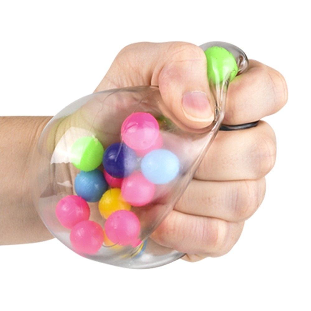 144 pieces 2.75" Squeezy Molecule Ball - Slime & Squishees