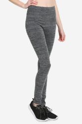 36 Pieces Mopas Ladies Space Dye Fleece Leggings Blue - Womens Leggings