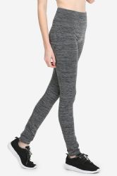36 Pieces Mopas Ladies Space Dye Fleece Leggings Blue - Womens Leggings