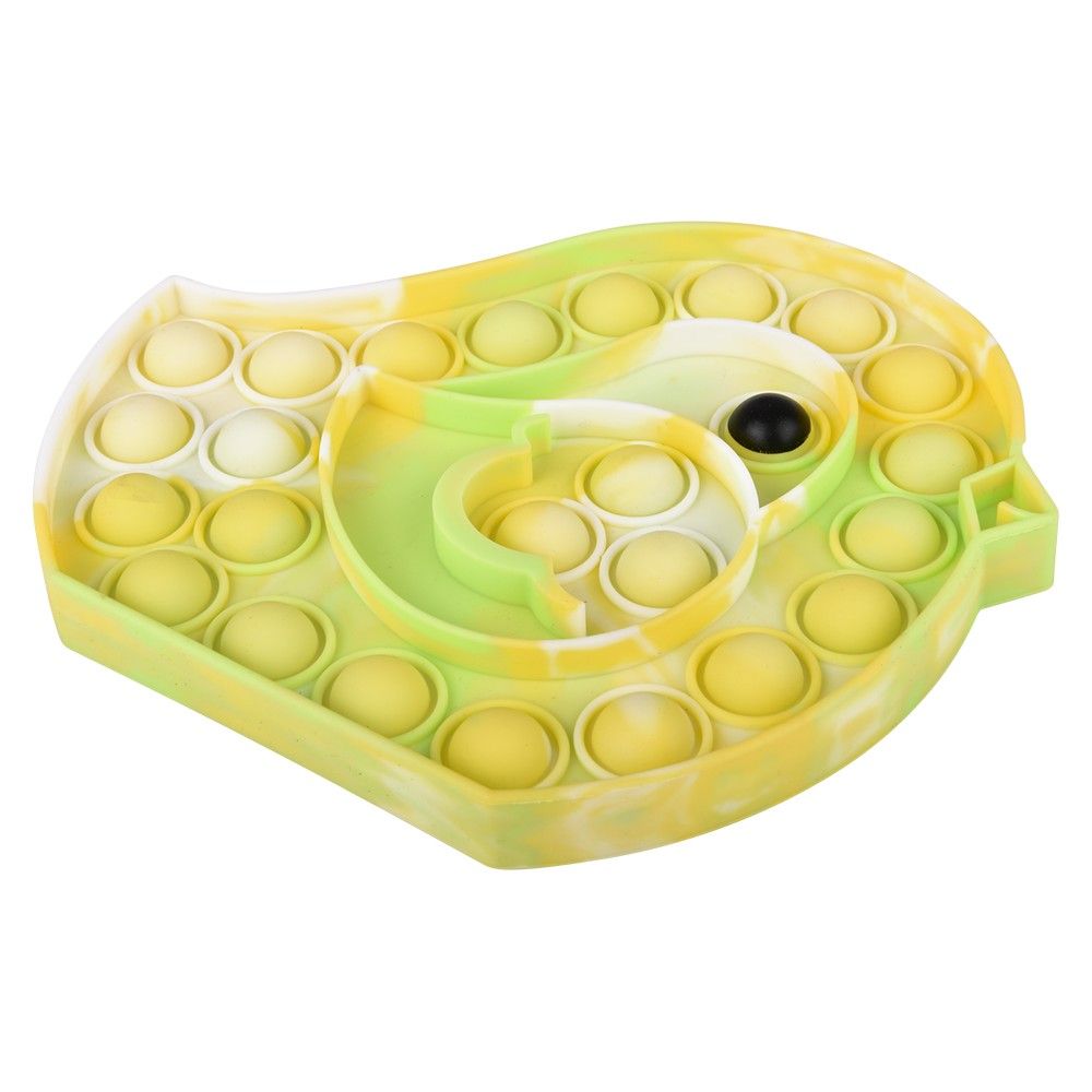 144 of 6 inch Easter Chick Marbleized Bubble Popper