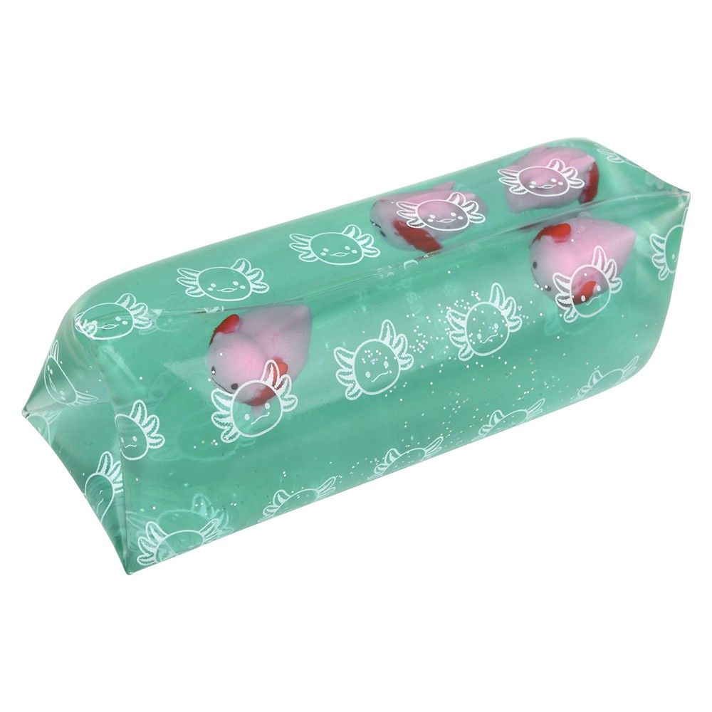 48 pieces Jumbo Axolotl Water Wiggler 5" - Slime & Squishees