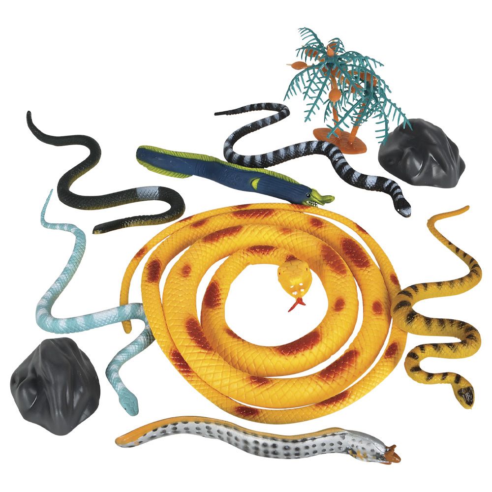 72 pieces of 12pc Snake Mesh Bag Play Set