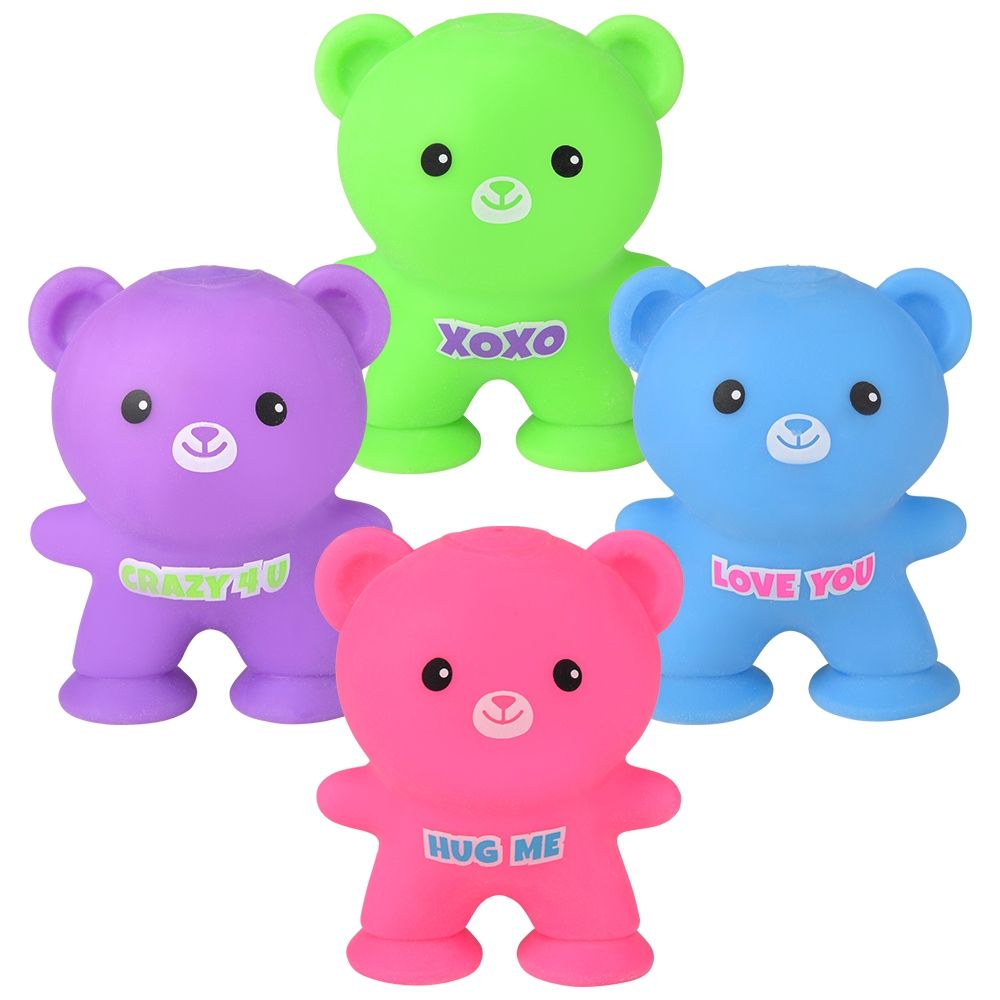 144 of (t) 3" Suction Squeeze Bear 12ct