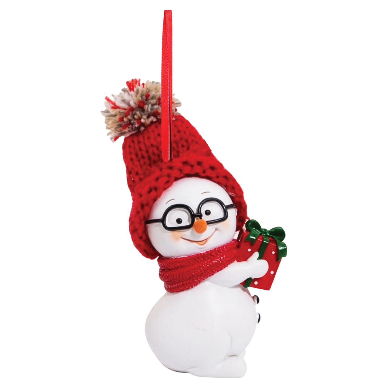 96 pieces Snowman With Red Knit Hat Ornament - Christmas Ornament