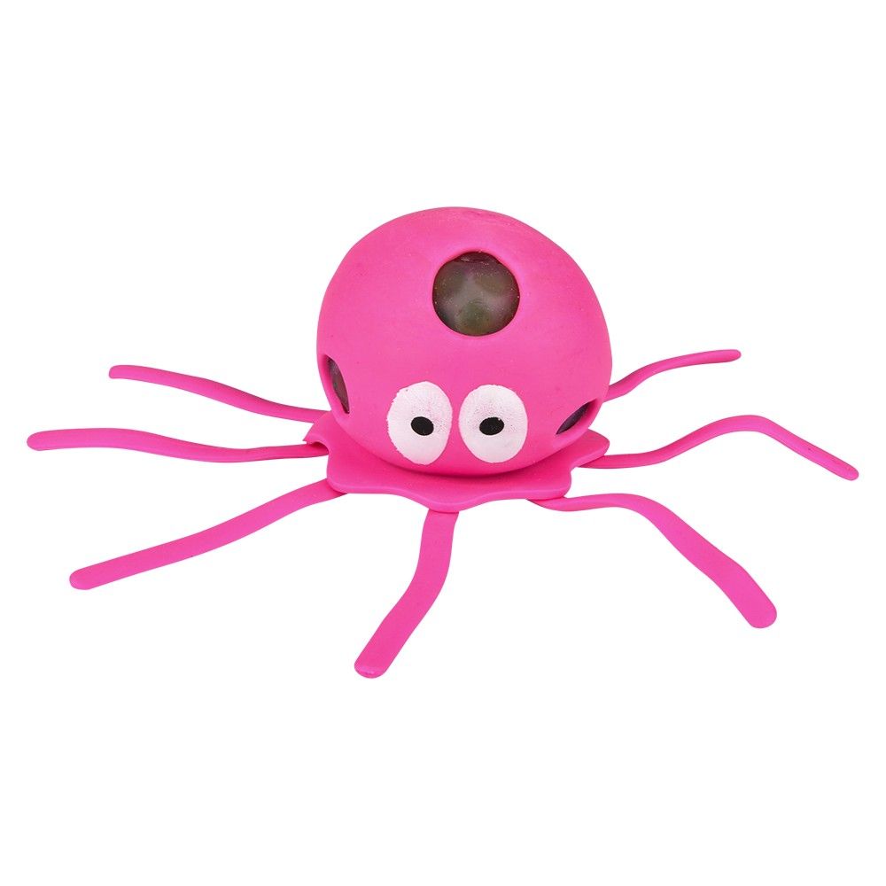 144 pieces 5.5" Squish And Stretch Beaded Octopus - Slime & Squishees