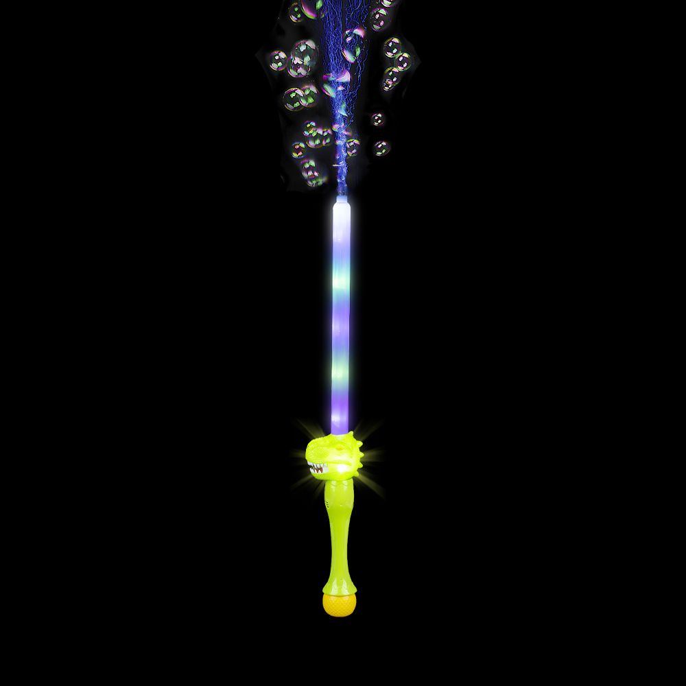 24 pieces 29" LighT-Up T-Rex Bubble Sword - Toy Weapons