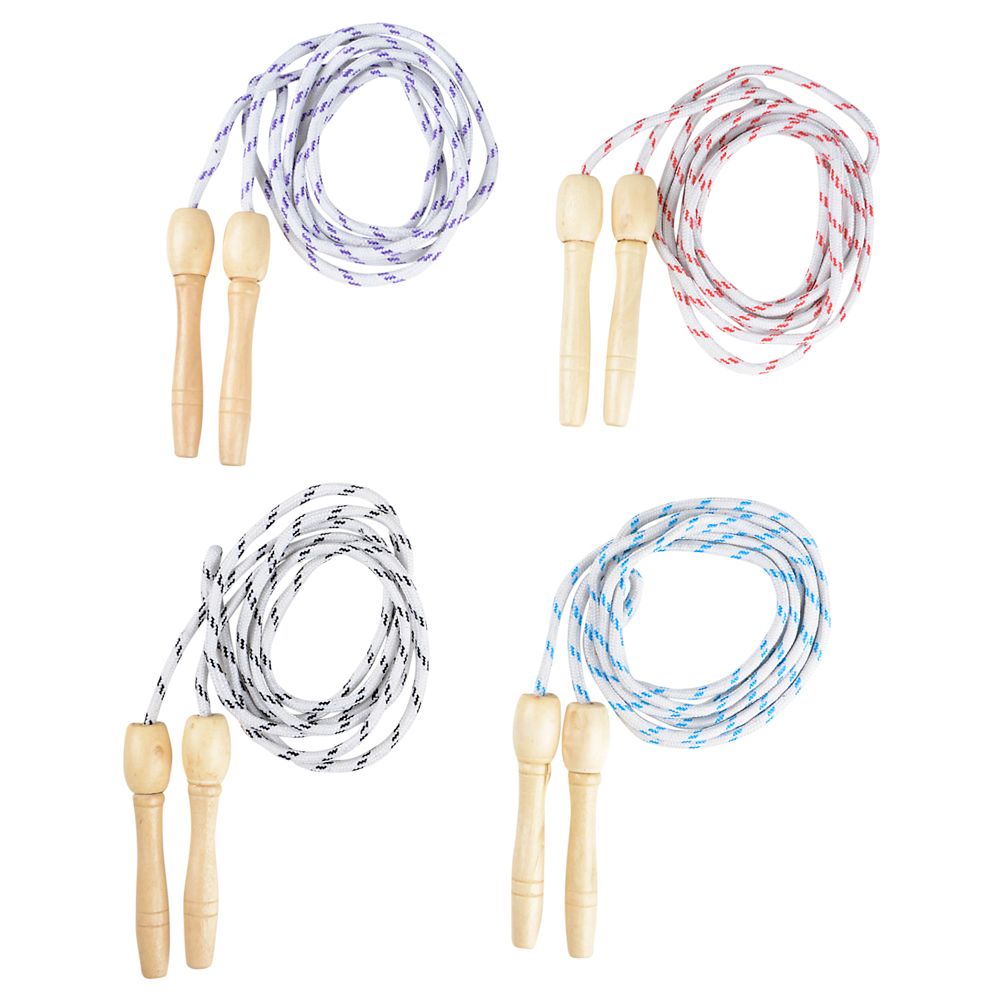 216 pieces Jump Rope Wooden Handle 7 ft - Jump Ropes