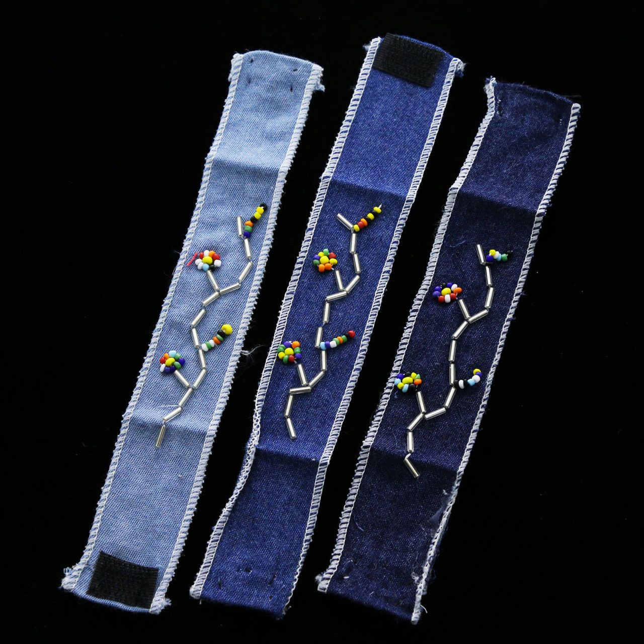 60 Wholesale Denim Bracelet