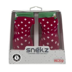 24 Wholesale Nuby Baby Rubber Shoes - Strawberry Small
