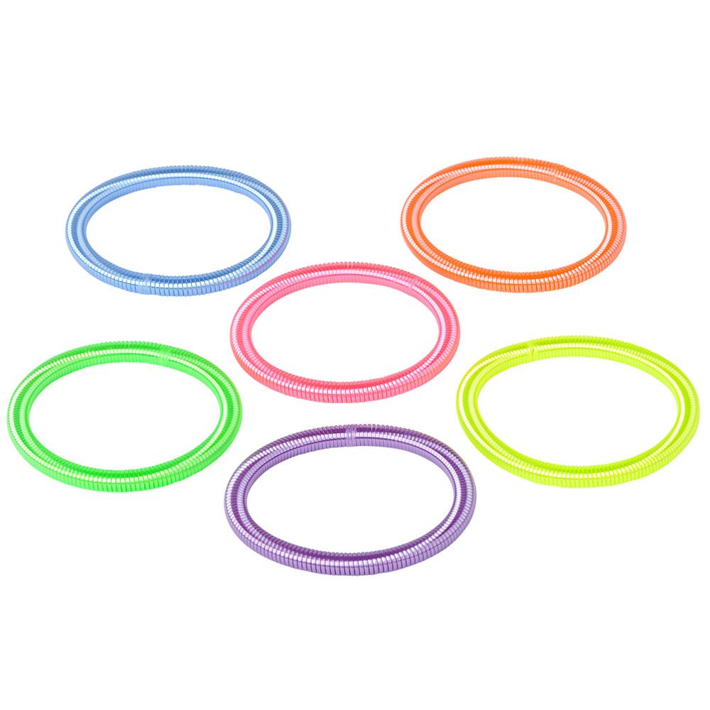 1440 pieces Neon Coil Spring Bracelet - Magic & Joke Toys