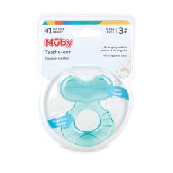 48 Wholesale Nuby Fish-Shaped Teethe-Eez, 3+ Months, Assorted Colors