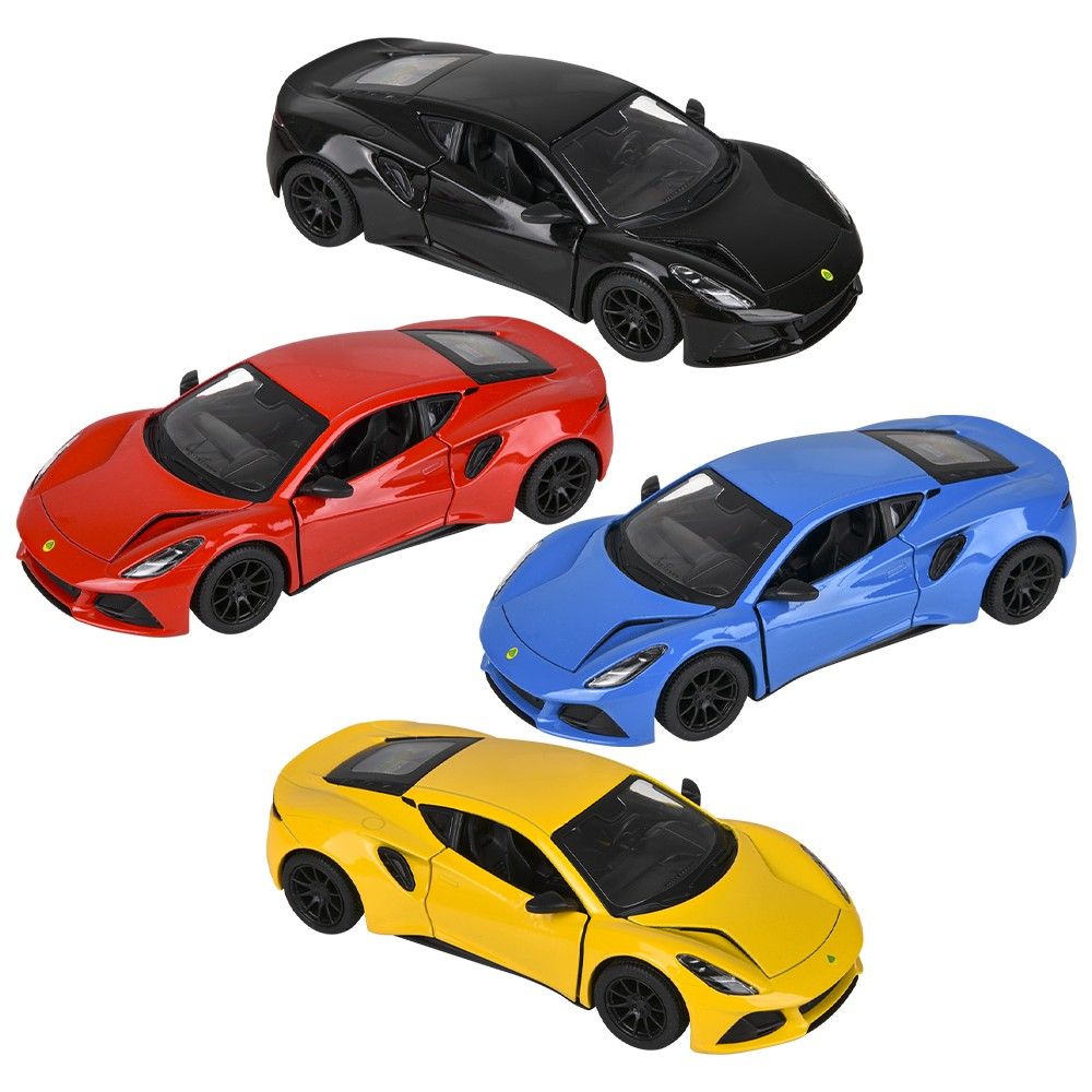 144 pieces 5" DiE-Cast Pull Back Lotus Emira - Car, Planes, Trains & Bikes