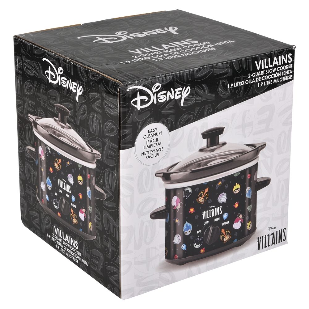 6 of Disney Villains 2qt Slow Cooker