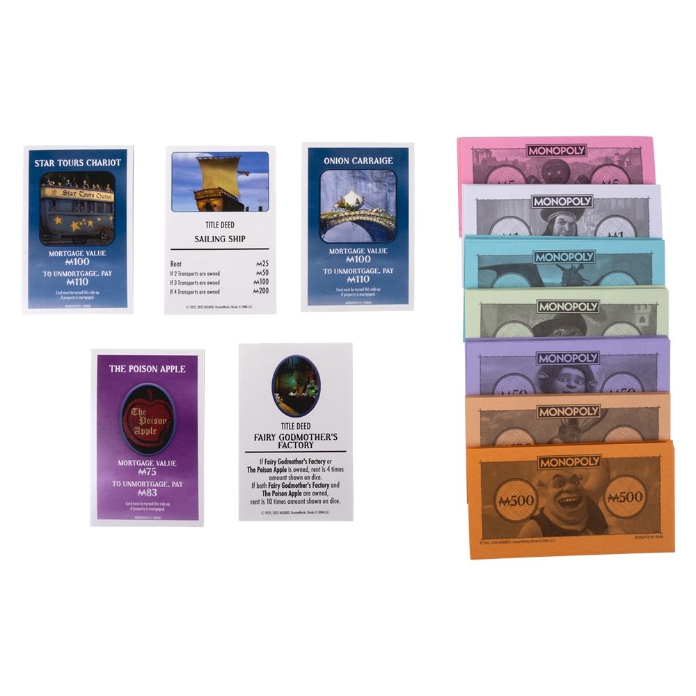 6 of Usaopoly Shrek Monopoly