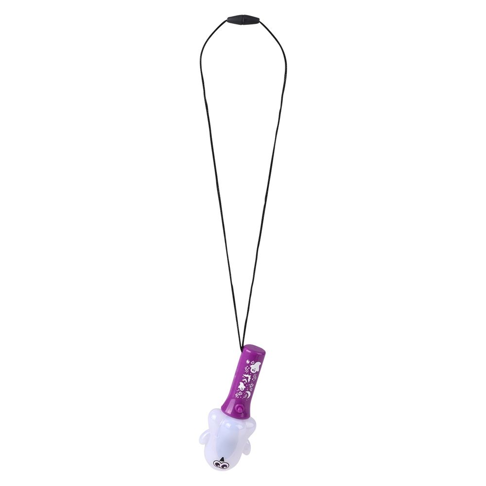 144 Wholesale Halloween Mini Light Up Spinning Wand Necklace 4.5-inch