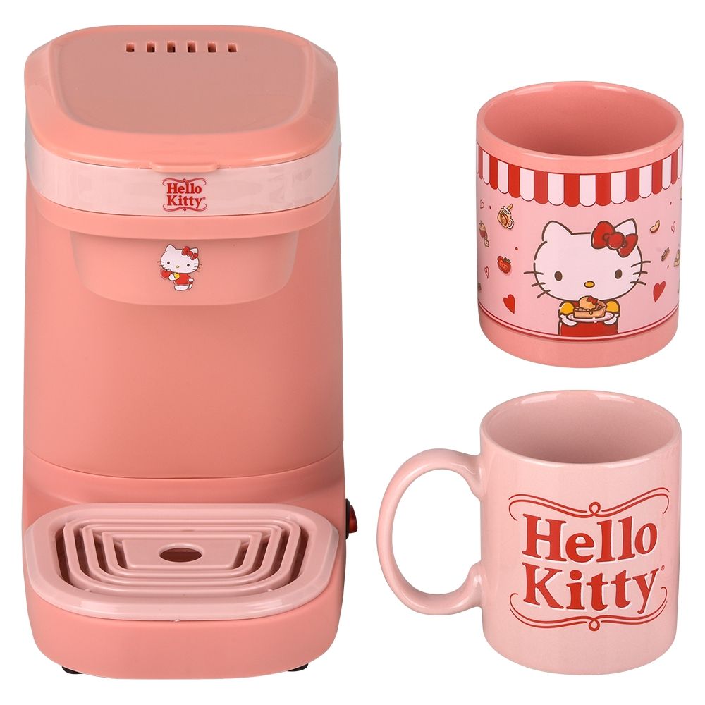 6 Wholesale Hello Kitty Coffee Maker Set