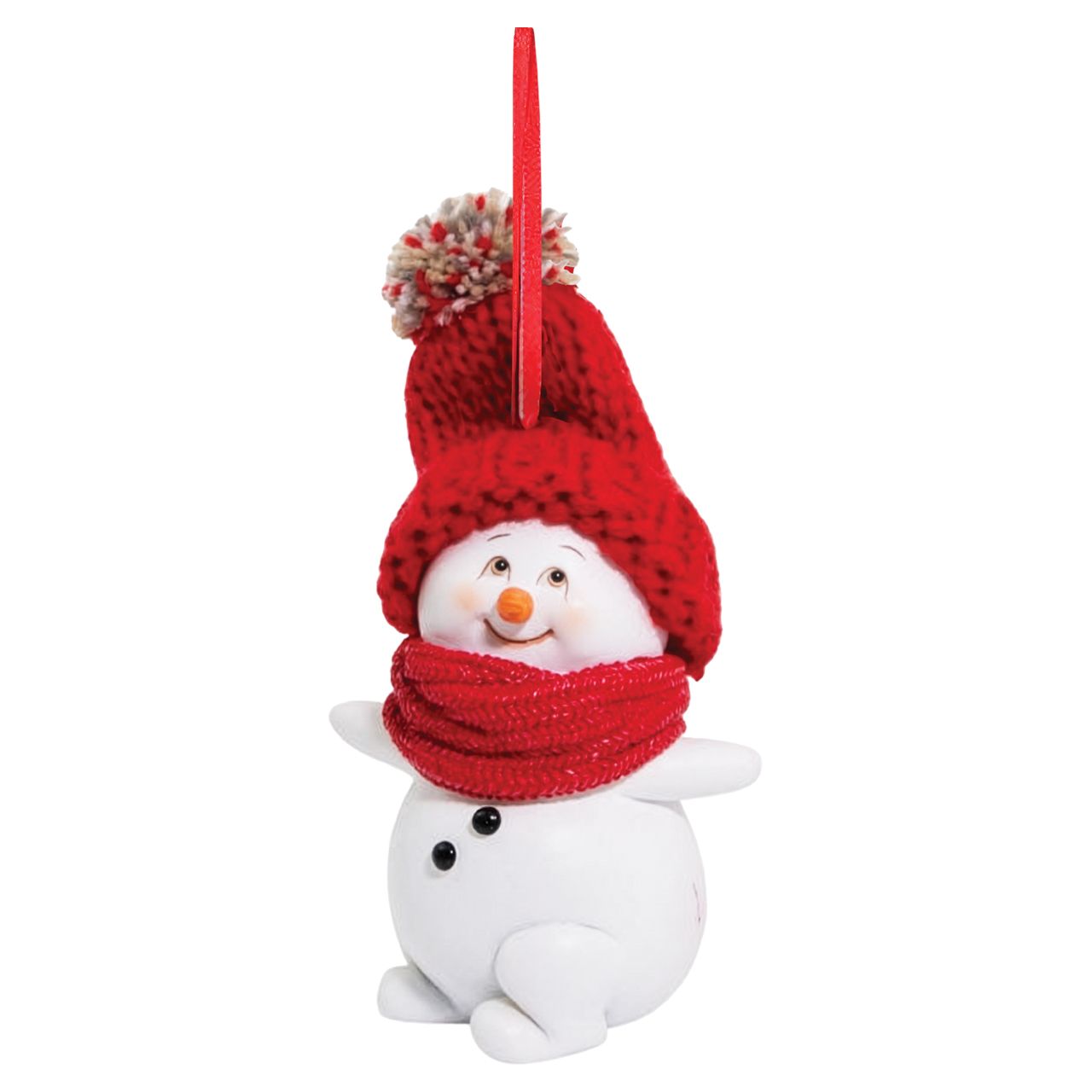 96 pieces Snowman With Red Knit Hat Ornament - Christmas Ornament