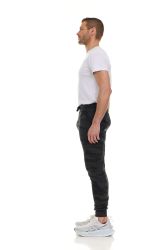 Black Camo Printed Fleece Lined Jogger Size S