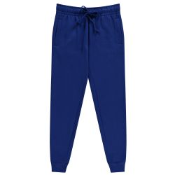 144 Pieces Womens Fleece Lined 3 Pocket Jogger Royal Blue Size X-Large - Womens Sweatpants For Donation