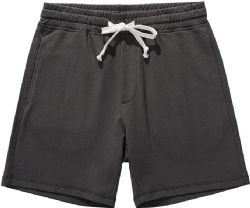120 Pieces Mens Cotton Fleece 3 Pocket Shorts Charcoal Gray Size Small - Mens Shorts