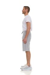 96 Pieces Mens Cotton Fleece 3 Pocket Shorts Heather Gray Size Small - Mens Shorts