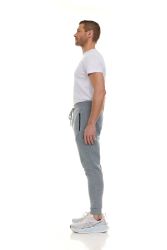 Mens Cotton Fleece Zipper Jogger Heather Grey Assorted Sizes S-3x