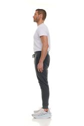 Mens Cotton Fleece Zipper Jogger Heather Charcoal Assorted Sizes S-3x