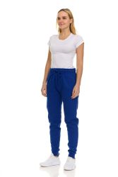 Womens Fleece Lined Jogger With Pocket In Royal Blue Size 2xlarge