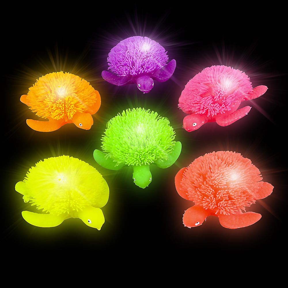 288 pieces 3.5" LighT-Up Puffer Turtle - Slime & Squishees