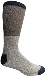 12 Pairs Yacht & Smith Men's Cotton Assorted Thermal Socks Size 10-13 - Mens Thermal Sock