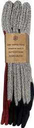 12 Pairs Yacht & Smith Men's Cotton Assorted Thermal Socks Size 10-13 - Mens Thermal Sock